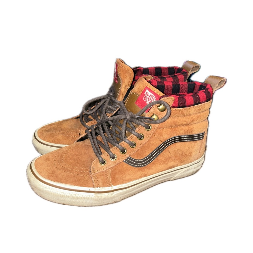 Vans Brown High-Top Sneakers